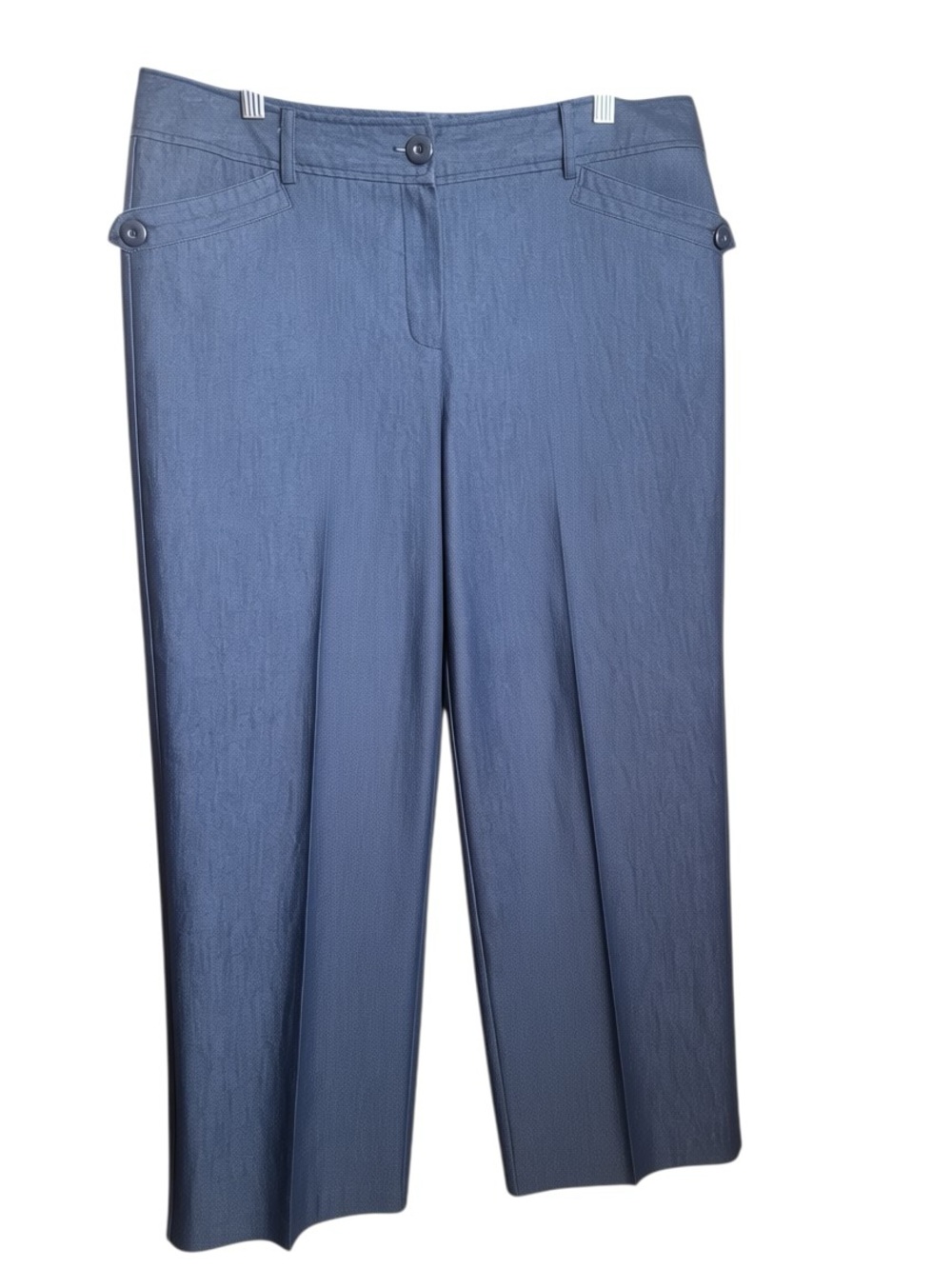 NWT Larry Levine Stretch Denim Wide Leg Jeans Size 16